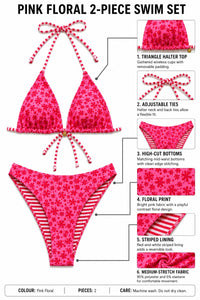The Duo Reversible Bikini - fully reversible, two looks in one
