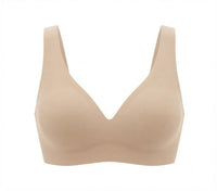Second-Skin Seamless Push-Up Bra - Nude - Front