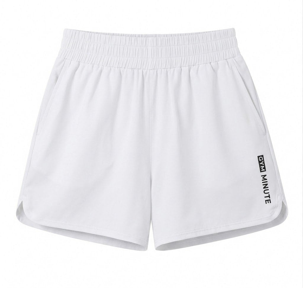 The Motion 2-in-1 Run Short - White - Front