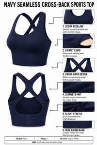 Momentum Seamless Support Bra - Details