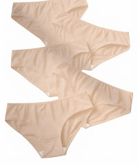 The Essentials Boyshort - 5-Pack - Nude - Front