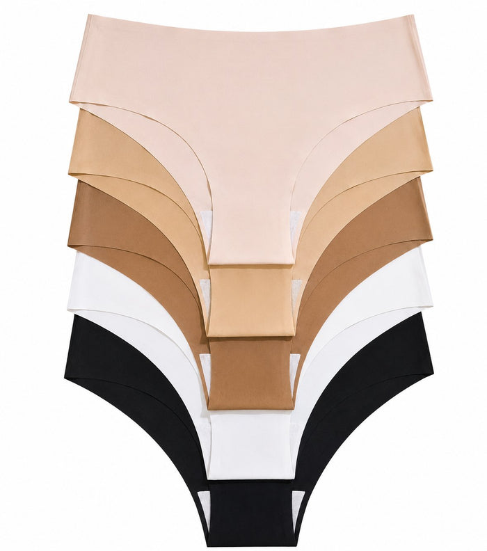 The Seamless Hipster - 5-Pack - Neutral Mix - Front